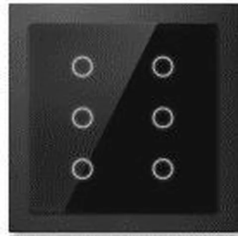 KNX Touch Button Slim, 6-Button