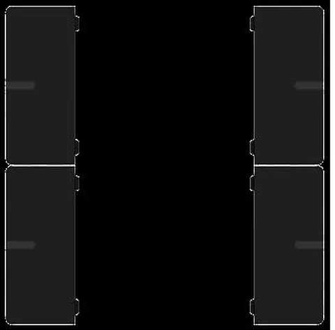 Push Button Sensor Accessory,2-gang