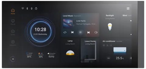 KNX Smart Touch S7 wih secure (KNX+ SIPIntercom+App Server)